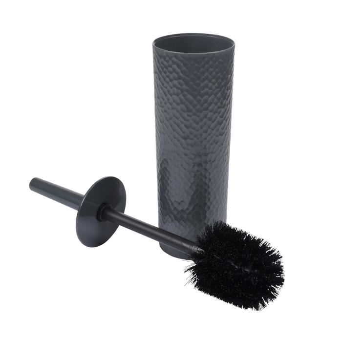 CDaffaires brosse wc plastique martelé urban anthracite