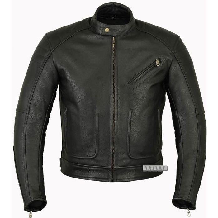 blouson cuir moto DJORNO