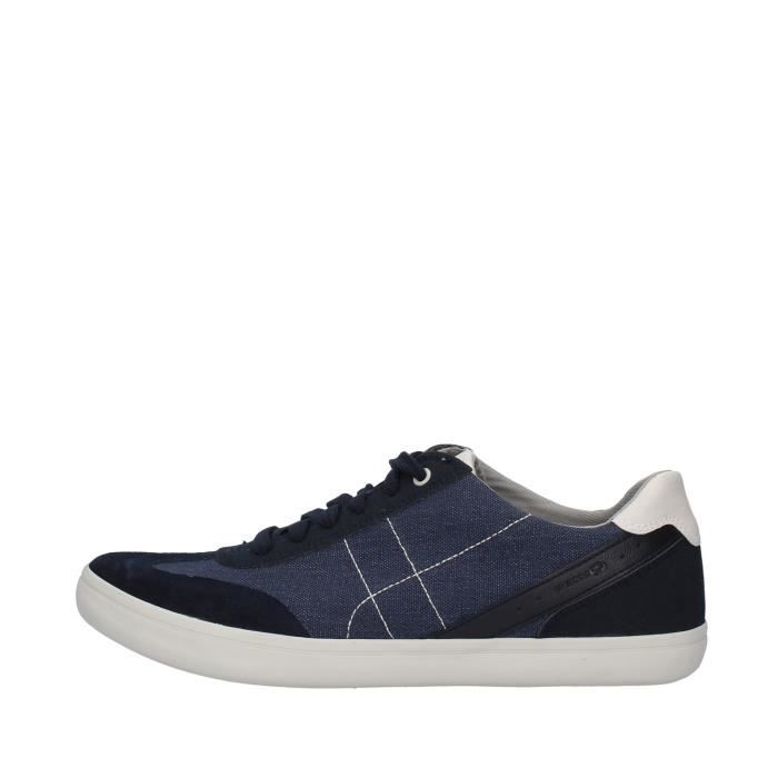 Geox U923AD013AF chaussures de tennis faible homme BLEU MARINE