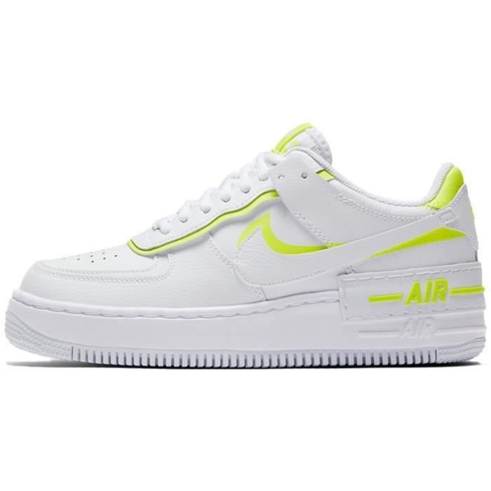 Basket Air Force 1 Shadow Air Force One AF 1 Low Chaussures de Running Femme CI0919-1104