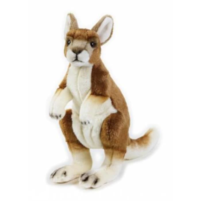 National Geographic kangourou en peluche de 30 cm brun