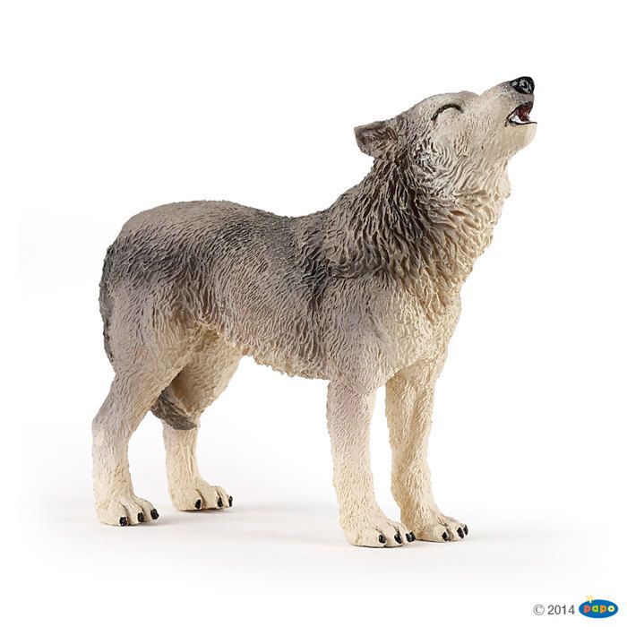 PAPO 50171 Figurine Loup hurlant