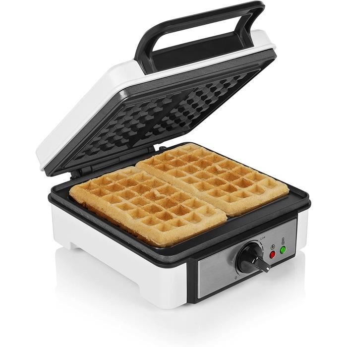Princess Gaufrier 132397, forme de gaufre belge, 1200 watts, longueur de cable de 0,75 m, moule de cuisson de 19,8 x 19,5 cm,