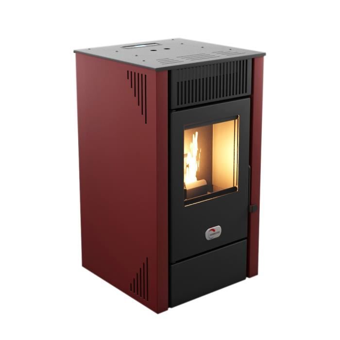 Poêle à granulés air Anita 10 kW Bordeaux Sannover