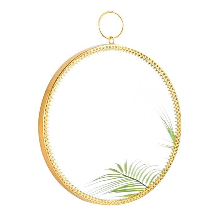 1 Pc Miroir Suspendu avec Boucle de Maquillage pour Toilette Salle De Bains Gome PENDENTIF VENDU SEUL