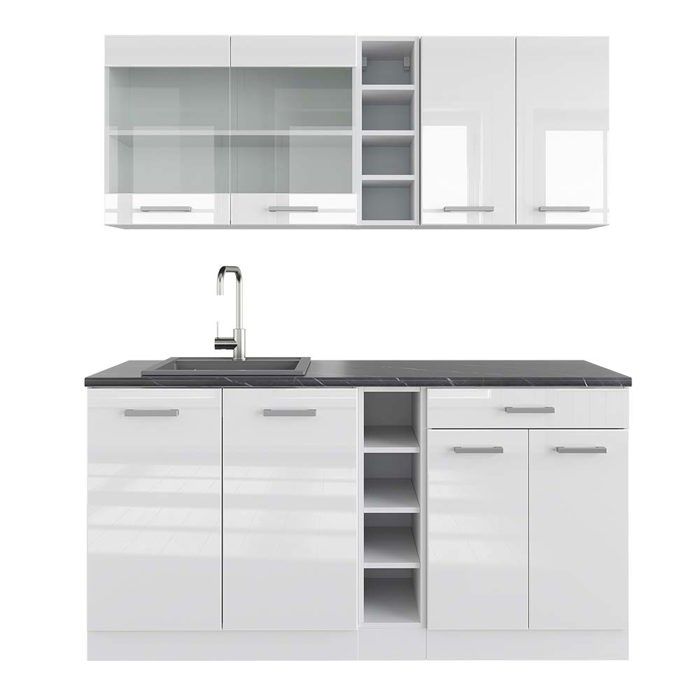 Vicco Caisson roulant Ansel, Blanc/Sonoma, 60x40cm avec tiroirs | Leroy
