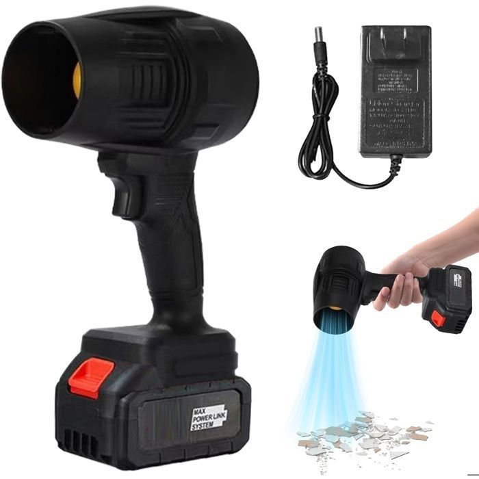 24V Souffleur Air Comprimé, Souffleur À Jet Turbo sans Fil Poussière  Dépoussiérants Puissants électrique pour Séchage De Voiture - Cdiscount  Jardin