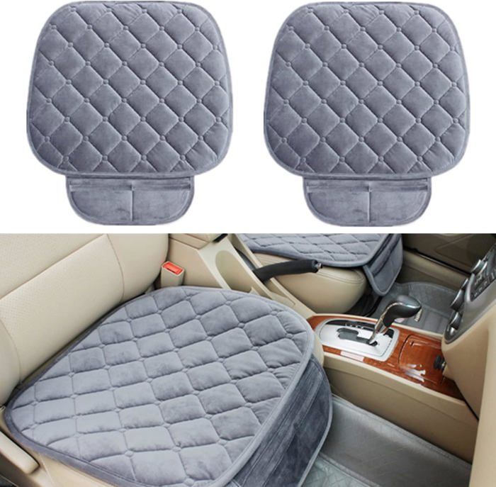 Coussin de Siège de Voiture Housse de Siège pour Arrière Chaise Siège Avant Véhicule Housse Protection Tapis Protection