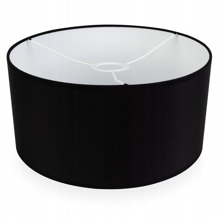 Abat-jour Cylindrique 40cm - Light-Home - Matero - 13 Couleurs - Tissu et Métal - Ampoule E27