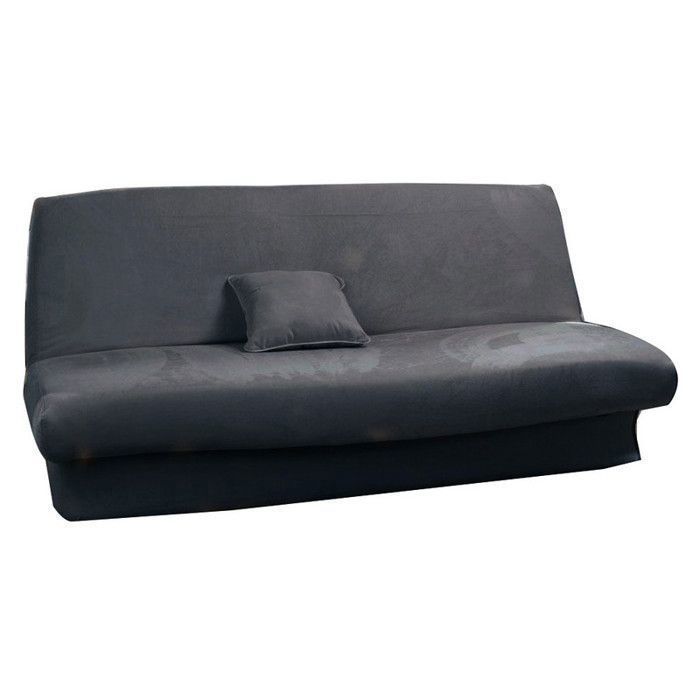 Housse élastique Canapé Lit 3 Places - Tissu Jacquard Coton - Compatible IKEA Beddinge