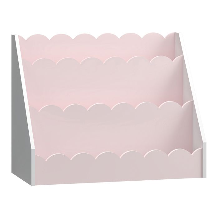 Étagère pour enfant Vestnes 48 x 61 x 30 cm rose blanc