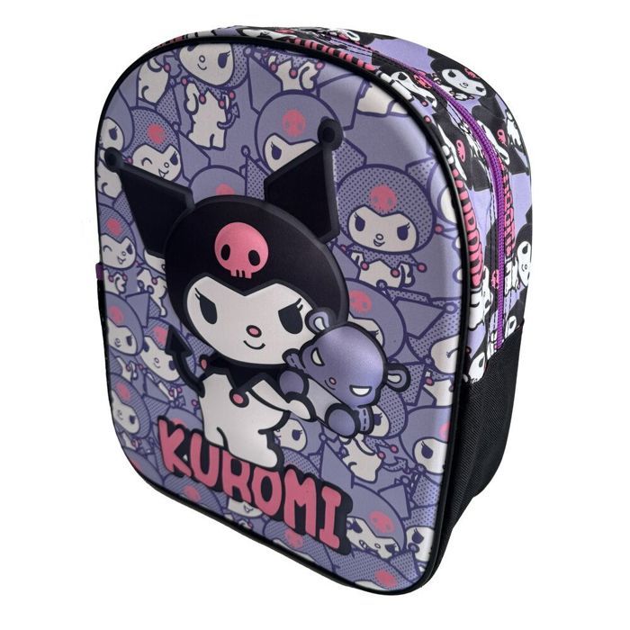 Sac à dos enfant Manenti Hello Kitty Kuromi 3D