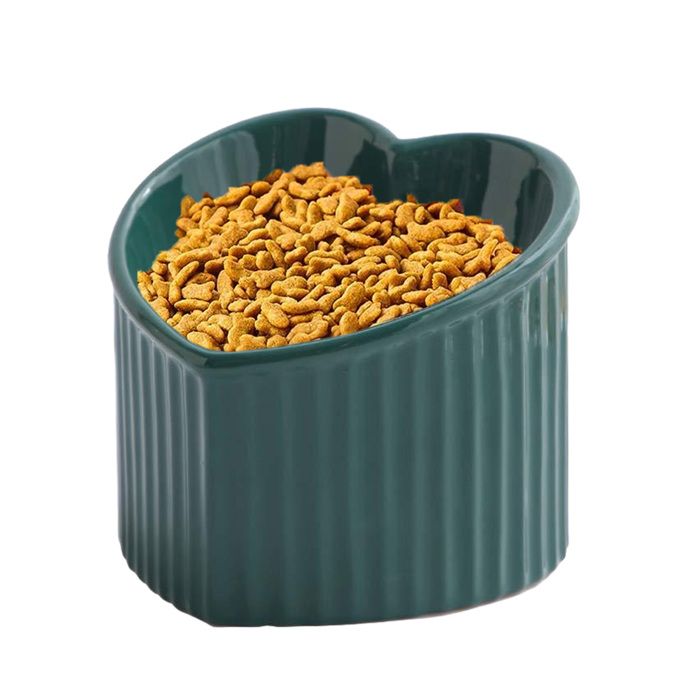 Meilleurs prix pour Gamelles surélevées en céramique pour chat gamelles inclinées pour nourriture ou eau anti-stress anti-refoulement