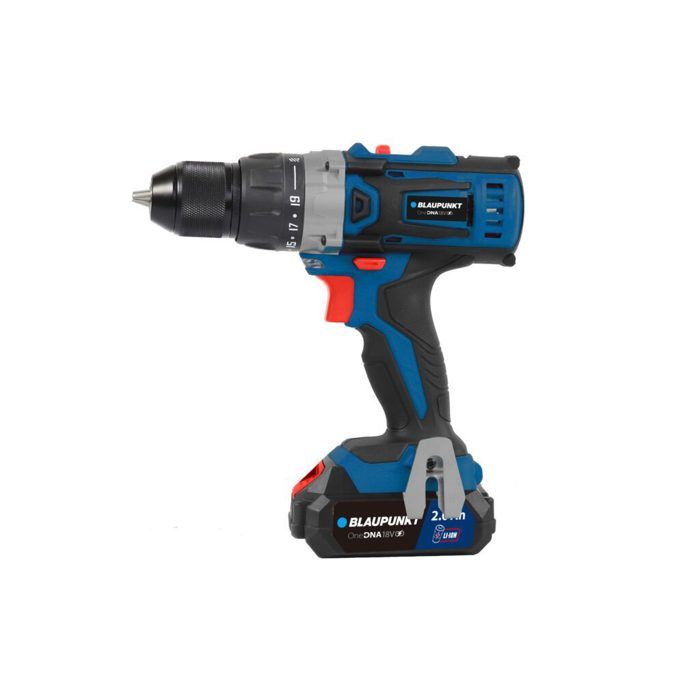 Perceuse-visseuse rechargeable - BLAUPUNKT - CD7010 - 18V - 40 Nm - 2x2 0 Ah