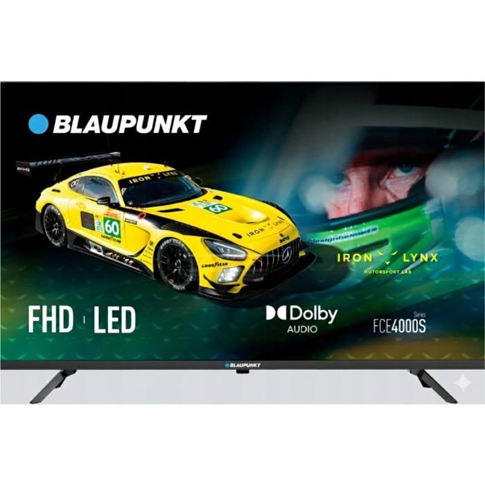 Téléviseur 40 pouces noir Blaupunkt Full HD 1080p (1980 x 1080) 60 Hz 120 cm DVB T2 T C S2 S