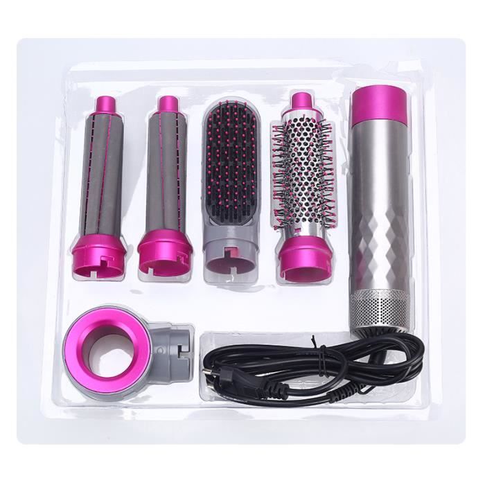 5 in 1 Hair Dryer Electric Curler Removable Professional Hot Air Comb Curler Hair Straightener Home Hairdress Cdiscount Electromenager