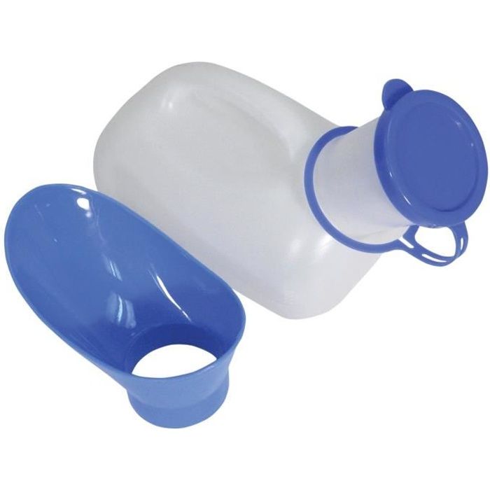 Urinoir Portable Unisexe 2L - Étanche Anti-odeur - Avec Tube 1,6 M - Pour Voyage, Lit, Fauteuil Roulant - Facile à Nettoyer - 13