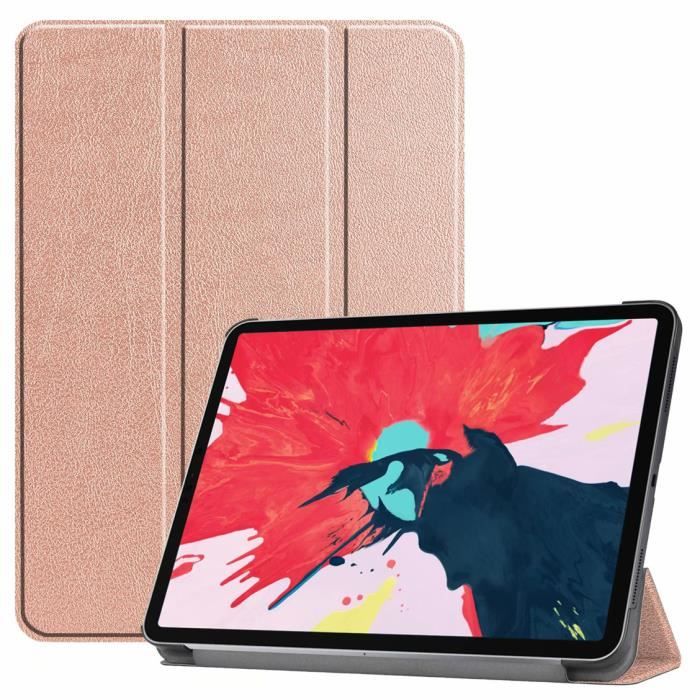 Housse iPad Pro 11 2020 Léger PU Cuir Antichoc Etui Coque iPad Pro 11