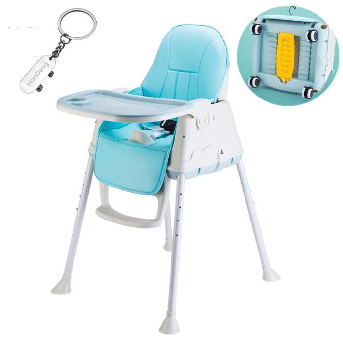 Chaise Haute Bebe 3 En 1 Evolutive Reglable Et Pliable Avec 4 Roues Tablette Amovible Coussin Bebe Confort Bleu Achat Vente Rehausseur Siege Soldes Cdiscount
