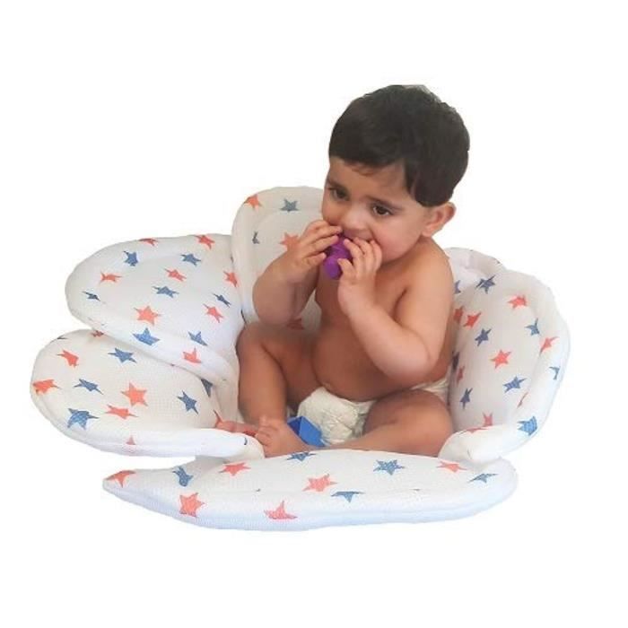 Kit Bain Bebe Tizto Fleur De Fleur De Lotus Siege De Baignoire Pour Bebe Pliable En Tissu Doux Pour Se Baigner Dans L Evier Acce Cdiscount Puericulture Eveil Bebe