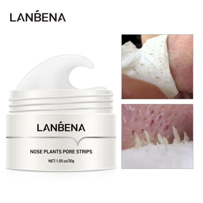 LANBENA-Dissolvant de points noirs, Masque antarctique, Bande de pores,  Masque noir, Peeling, Traitement de l - Cdiscount Au quotidien