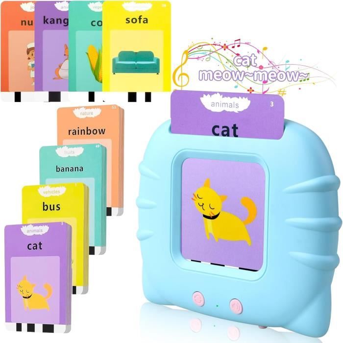 Jouets éducatifs pour tout-petits - Toddler Toys - Alphabet Learning Toys - 224 Sight Words - Blanc