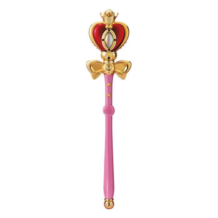 Réplique Sailor Moon PROPLICA Spiral Heart Moon Rod Bandai Tamashii Nations Fonction lumineuse et sonore