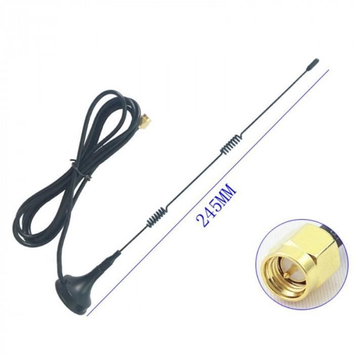Sma 2 4ghz 9dbi Sans Fil Wifi Wlan 5 X Gamme Amplificateur Antenne Extender Base 74 Achat Amplificateur De Signal Pas Cher Avis Et Meilleur Prix Cdiscount