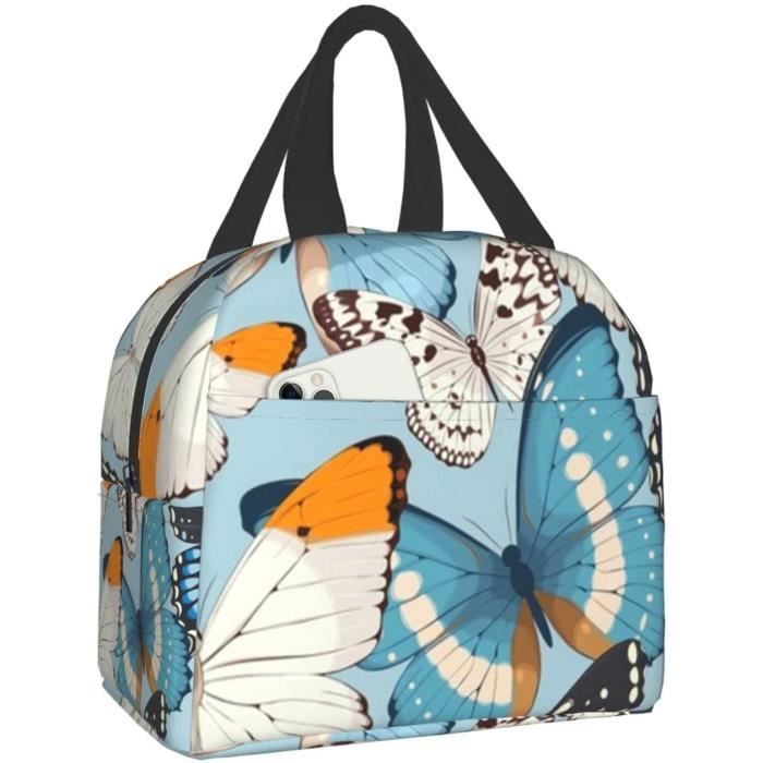 Sacs à Lunch Pour Hommes Et Femmes, Sacs Fourre-tout Isothermes Imprimés Fleurs De Cerisier