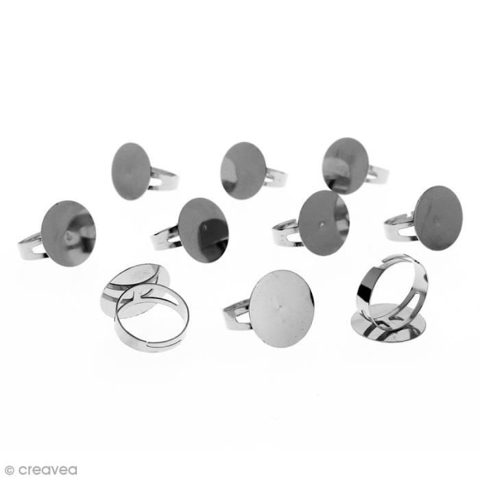 Bague rond 2025 plat