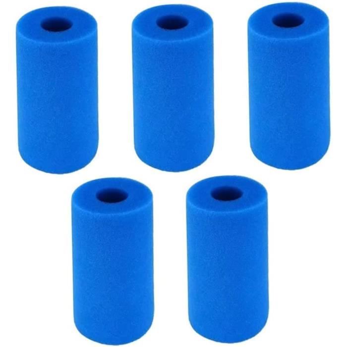 Cartouche Filtre Piscine Type A - Lot De 2, Mousse Haute Densité 20x10x4cm, Lavable Et Réutilisable