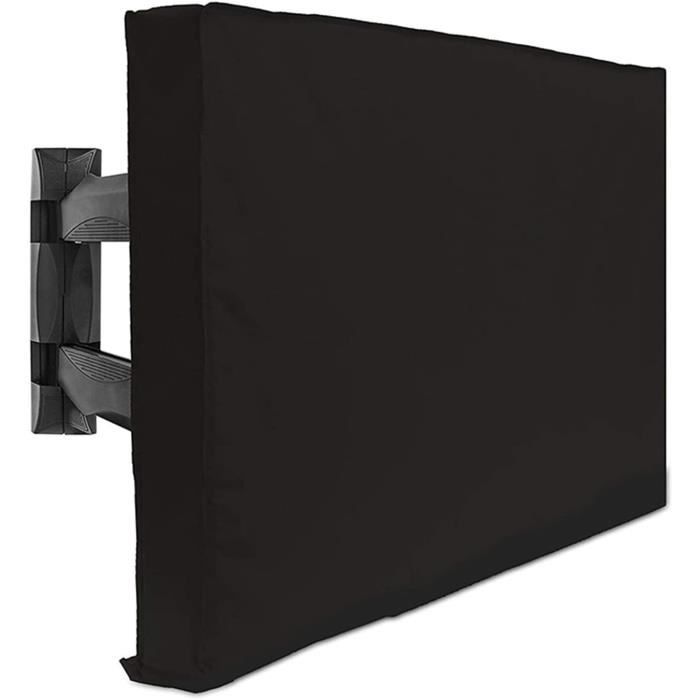 Housse De Protection Écran TV 21 à 34 Pouces - Coffret Anti-Poussière Imperméable Gris