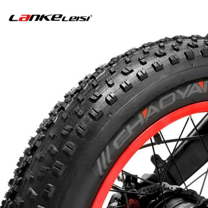 Pneu vélo,Lankeleisi – pneu de neige avec chambre à air 20*4.0, pièces de  vélo pour vélo électrique LANKELEISI - Type 1 Outer Tire - Cdiscount Sport