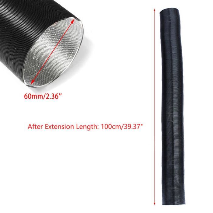 Nigrin 74071 Bandage Échappement Sans Amiante - Résistant 500°C - Lot De 2 X 100cm