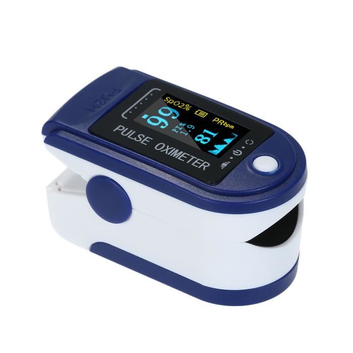 Oxymètre de pouls numérique du doigt Affichage OLED Capteur d'oxygène  sanguin Saturation Mini Moniteur SpO2 Compteur de mesure - Cdiscount Santé  - Mieux vivre