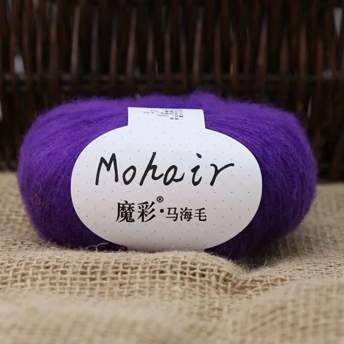 Lot De 3 Pelotes Fil à Crochet Chenille - Coton épais Pour Débutants