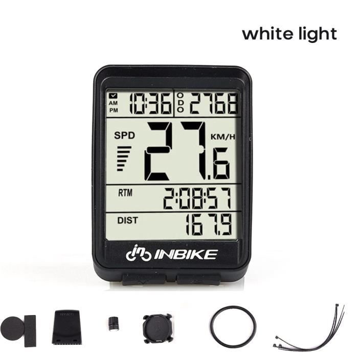 Compteur De Vitesse Pour Vélo D'appartement – Affichage Temps, Vitesse, Distance, Calories - 10