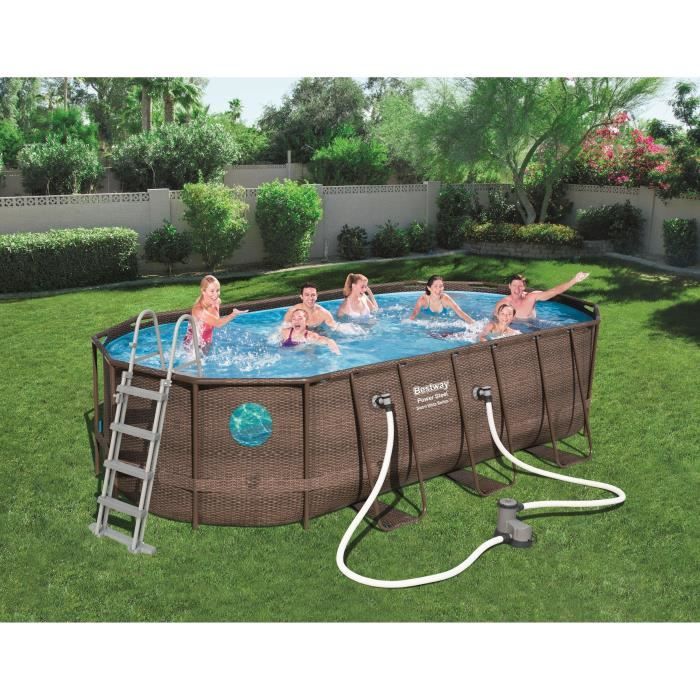 Piscine Bestway Frame Pool Vista Achat Vente Pas Cher