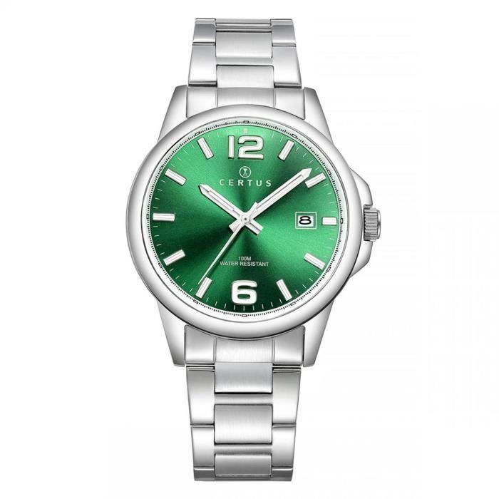 Montre fond vert store