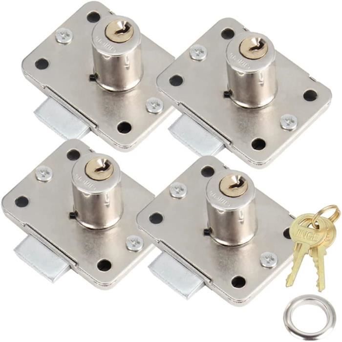Lot De 4 Verrous De Meuble Flush Pull Slam Latch - Serrure Marine Pour Camping-Car Caravane Bateau