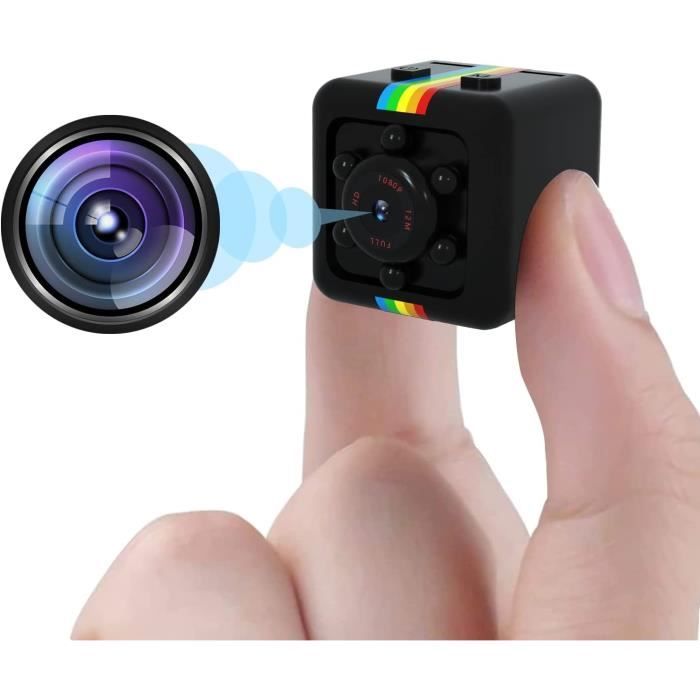 Biddsgg Caméra Espion Mini caméra 64G HD 1080P Portable | WhichOne