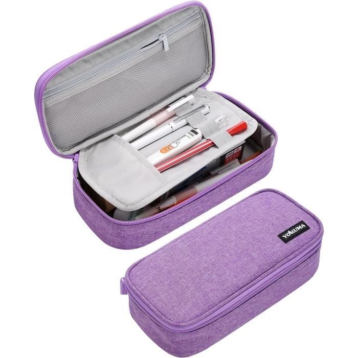 Trousse Telescopique, Trousse Kawaii Avec 6 Stylos à Encre Gel Noire, Trousse Chat, Plumier - 12
