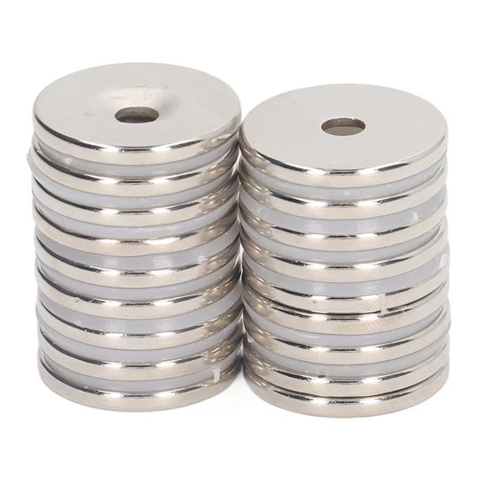 100 Mini Aimants Néodyme 10x1 Mm - Puissants Petits Aimants Ronds Pour Frigo, Artisanat, Bureau