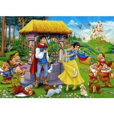 CLEMENTONI - Puzzle 24 pcs maxi - Blanche Neige - Cdiscount Jeux - Jouets