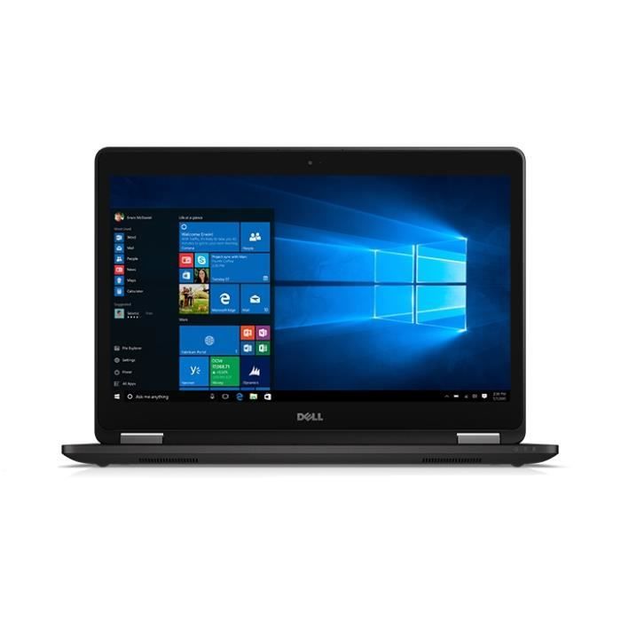 DELL Latitude E7470 Intel® Core™ i5 de 6eme génération 24 GHz 356 cm (14) 1920 x 1080 pixels 8 Go 128 Go