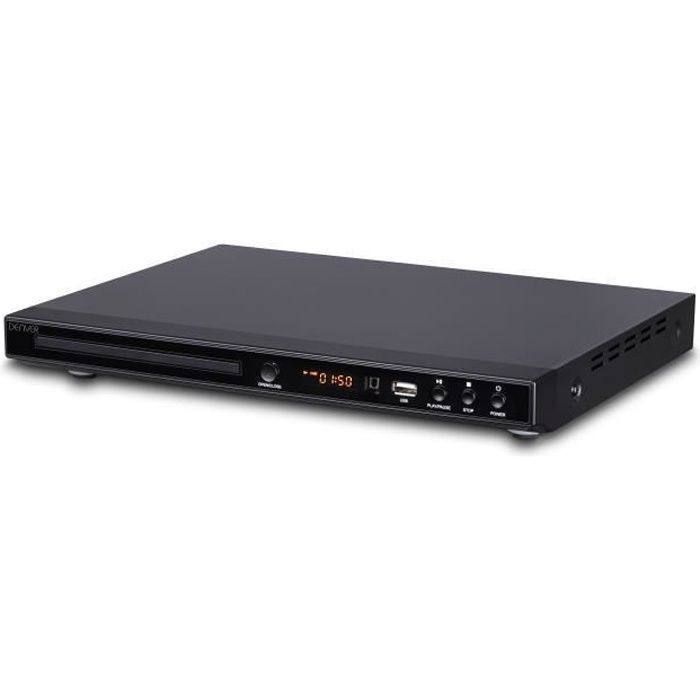 Lecteur DVD DENVER DVH-1245 - NTSC PAL 4:3 16:9 Dolby Digital AVI MP3 WMA JPEG