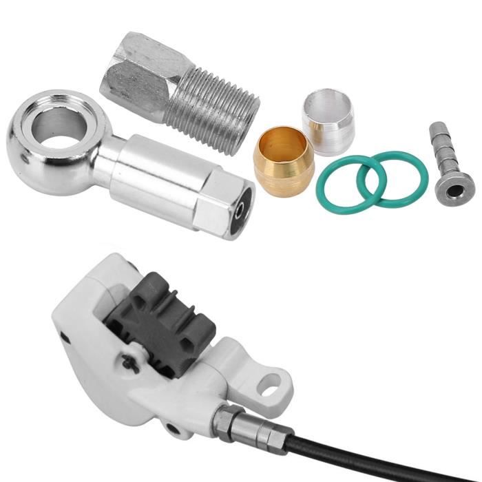 Kit Olive Et Insert, 10 Pièces Insert De Connecteur Olive Replacement Pour Tuyau De Frein Hydraulique à Disque De Vélo Kit Olive Et Insert, 10 Pièces Insert De Connecteur Olive Replacement Pour Tuyau De Frein Hydraulique à Disque De Vélo