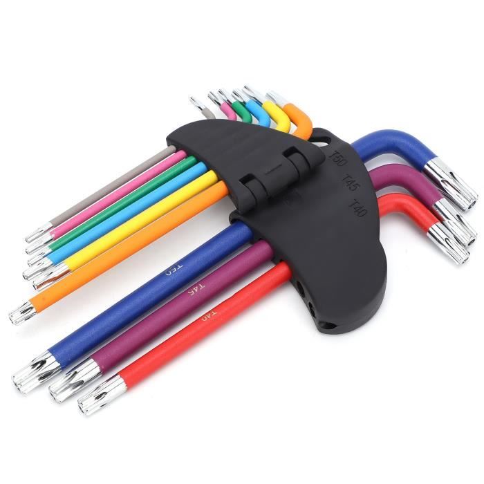 TOP-VIGOR 1 Clé Hexagonale à Bout Sphérique De 4 Mm, Clés Hexagonales En Forme De L à Long Bras Pour Bricolage Domestique, Réparation Professionnelle De Machines