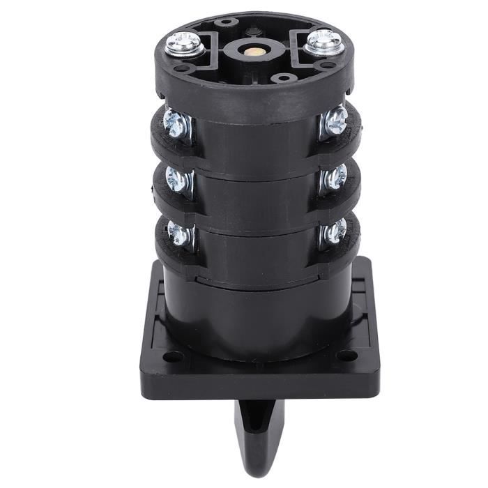 Commutateur Rotatif 6 Positions AC500V 20A - 12 Bornes, Pour Contrôle De Circuits - Commande De Machine, Disjoncteur