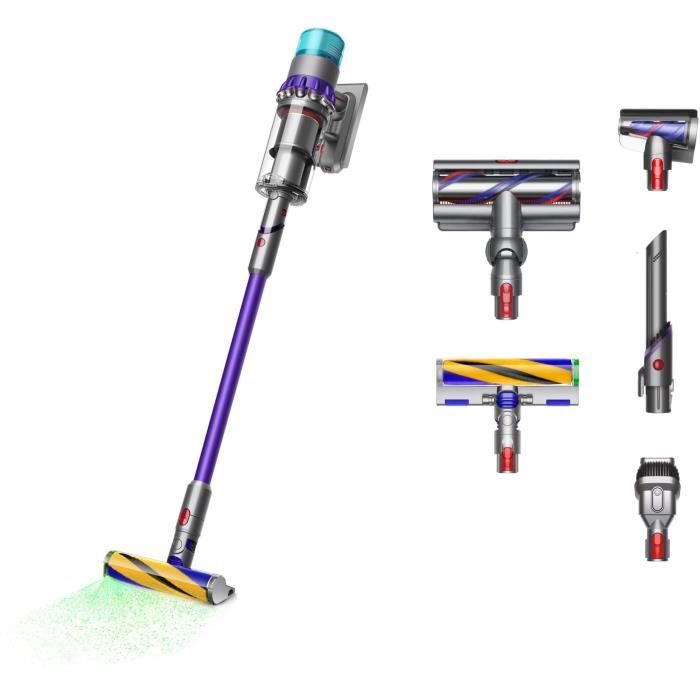 NEW DYSON Gen5 Detect Absolute - Aspirateur Balai - Puissance 262AW -  Filtre HEPA capturant 99,9 % des particules - Autonomie 70 min - Cdiscount  Electroménager